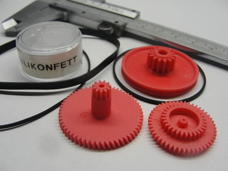 Für GRUNDIG CF7300 CF7200 CF7100 CF30 CF20 Reparatursatz Riemen und Zahnräder - image 4 of 4