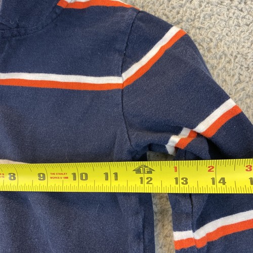 Baby Gap Hoodie 5 Years Toddler Boys Cotton Sweater Button Blue / 51-23 - Picture 5 of 8
