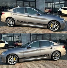 Aufkleber Sticker Seitenstreifen für Alfa Romeo Giulia Auto Tuning Sport