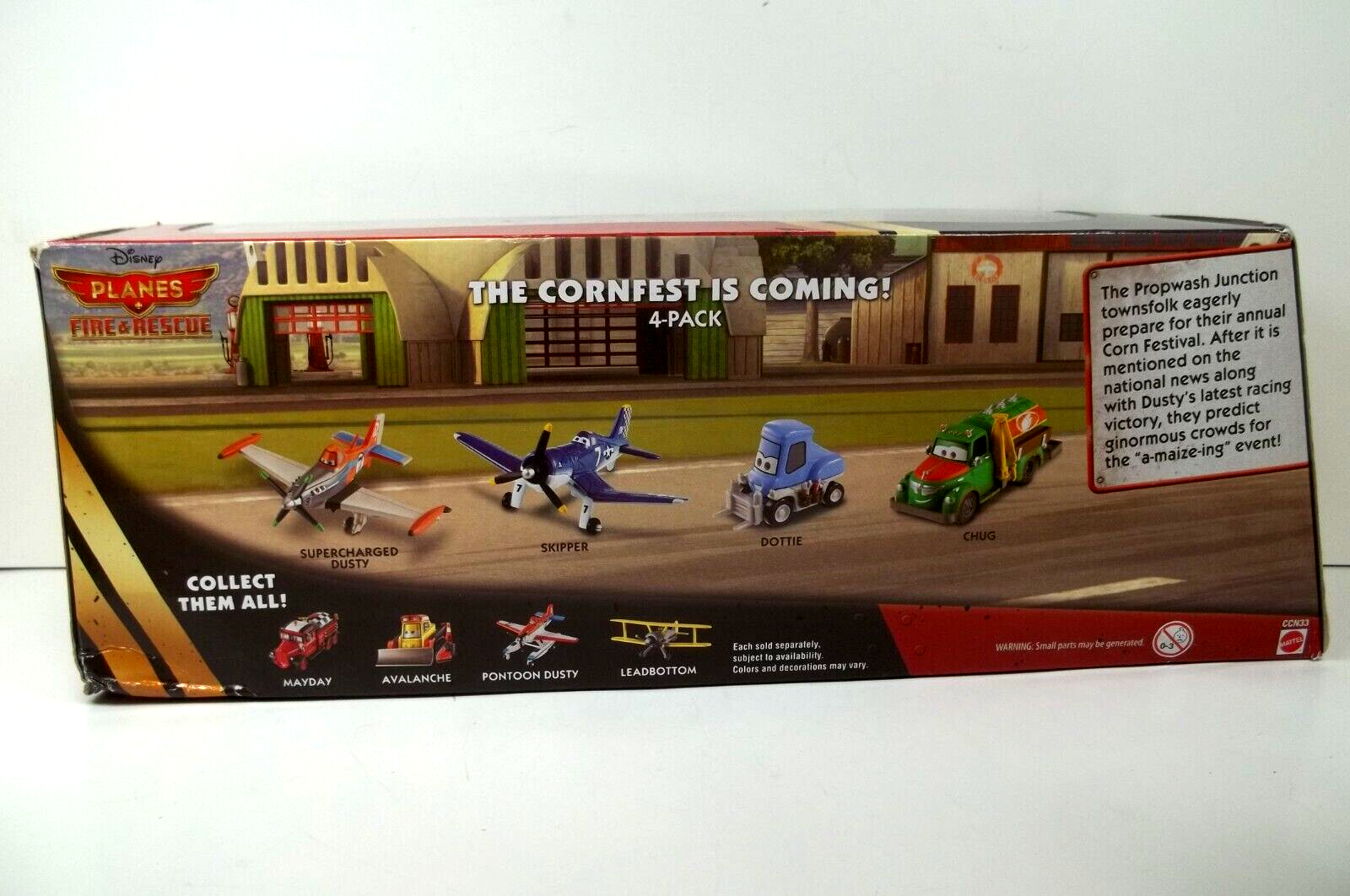 The Cornfest is Coming Disney Planes Fire & Rescue 4 Pack Target Exclusive - Picture 7 of 8