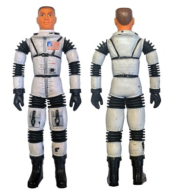 フィギュア　メジャーマットメイソン Vintage 1968 Mattel Major Matt Mason Black Strap Astronaut