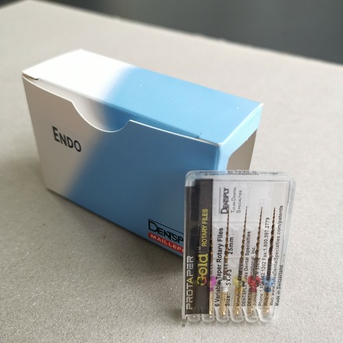 Dentsply Rotary ProTaper Gold Files 25mm SX-F3 6pk 3 x 25mm 3 x