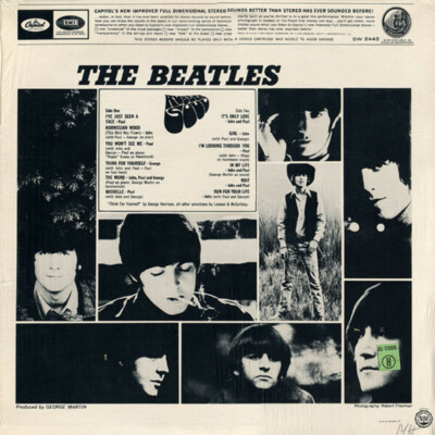The Beatles - Rubber Soul - Capitol Records - SW-2442 - LP