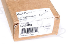 ROHL 30" Bathroom Towel Rack Lombardia LO1/30STN SATIN NICKEL Complete 21864 NEW