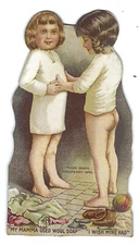 Victorian Trade Card, Swift & Co. Wool Soap