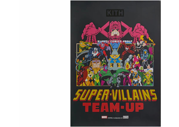 ポスター KITH - Marvel | Kith Supervillains Poster Size OS - Kith x Marvel Supervillains Poster Multi Poster