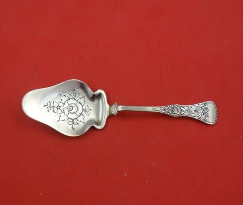 Flat Rose aka Rose by Harald Nordby Norwegian Sterling Silver Petit Four Server - Picture 1 of 3