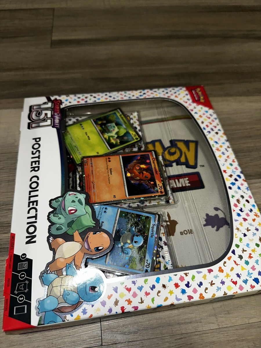 ポケモン スカーレット・バイオレット 151 ポスターコレクション Pokemon TCG Scarlet & Violet 151 Poster Collection - 3 Packs