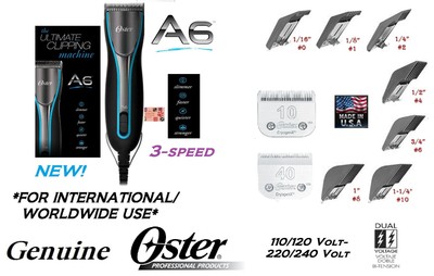oster a6 three speed