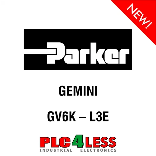 NEW! Parker GV6K-L3E Gemini Servo Drive / Controller