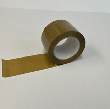 EXTRA WIDE HEAVY DUTY BROWN/CLEAR PARCEL PACKING TAPE 75MMx66M & 132M LARGE ROLL