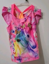 Wonder Nation Girls Multicolor Tankini size XL 14/16