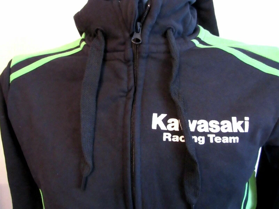 100% Kawasaki Racing Team, Herren Kapuzen Sweater, Gr.: 3XL / 4XL - Bild 3 von 4