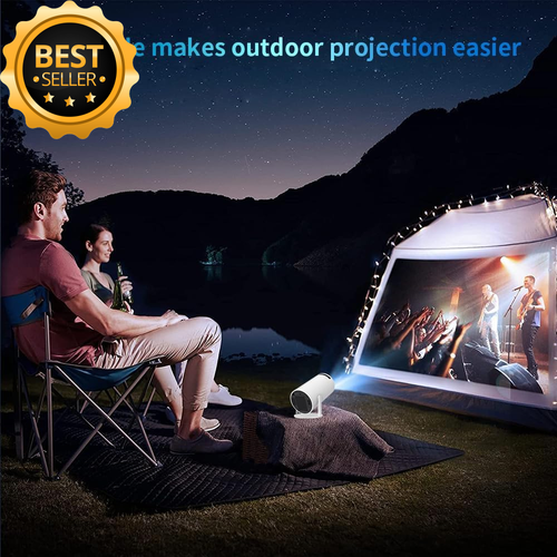 Mini Projector 4K 1080P WiFi 6 BT 5.2 Android 11 Home Outdoor Movie Theater - Picture 8 of 12