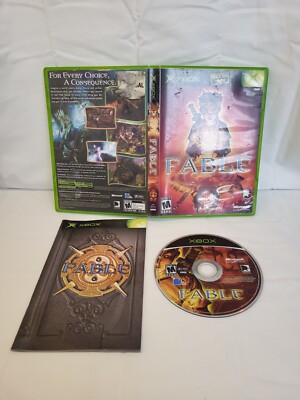 Fable, Xbox, Complete, Authentic!