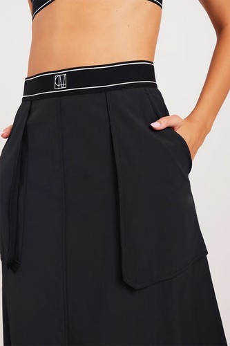 Camilla and Marc Skirt Azure Maxi Black Size 6 RRP $350 - Picture 2 of 9