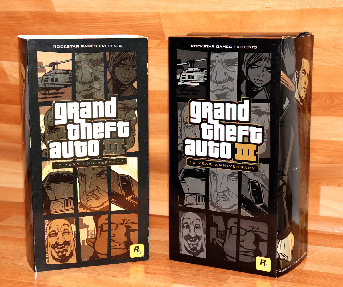 Grand Theft Auto 3 10 Year Anniversary Claude Figur Gta3 Playstation 3