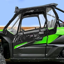 For 2020-2024 Kawasaki Teryx KRX 1000 Upgraded Soft Upper Doors Set Weatherproof