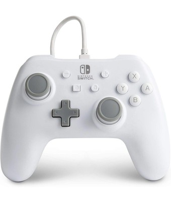 Nintendo Switch Controller Weiß Power A - Kabelgebunden
