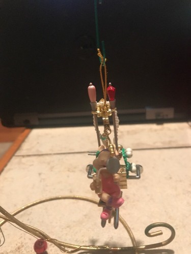 ENESCO CHRISTMAS ORNAMENT: PRIMPING IRON MISS MERRY MOUSE #9 LAST IN SERIES NEW - Picture 4 of 8