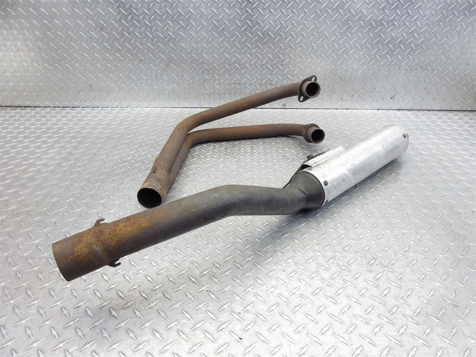 89-00 Suzuki GS500 GS500E 1997 Vance & Hines silenciador de escape colector de cabezal Foto 3 de 4