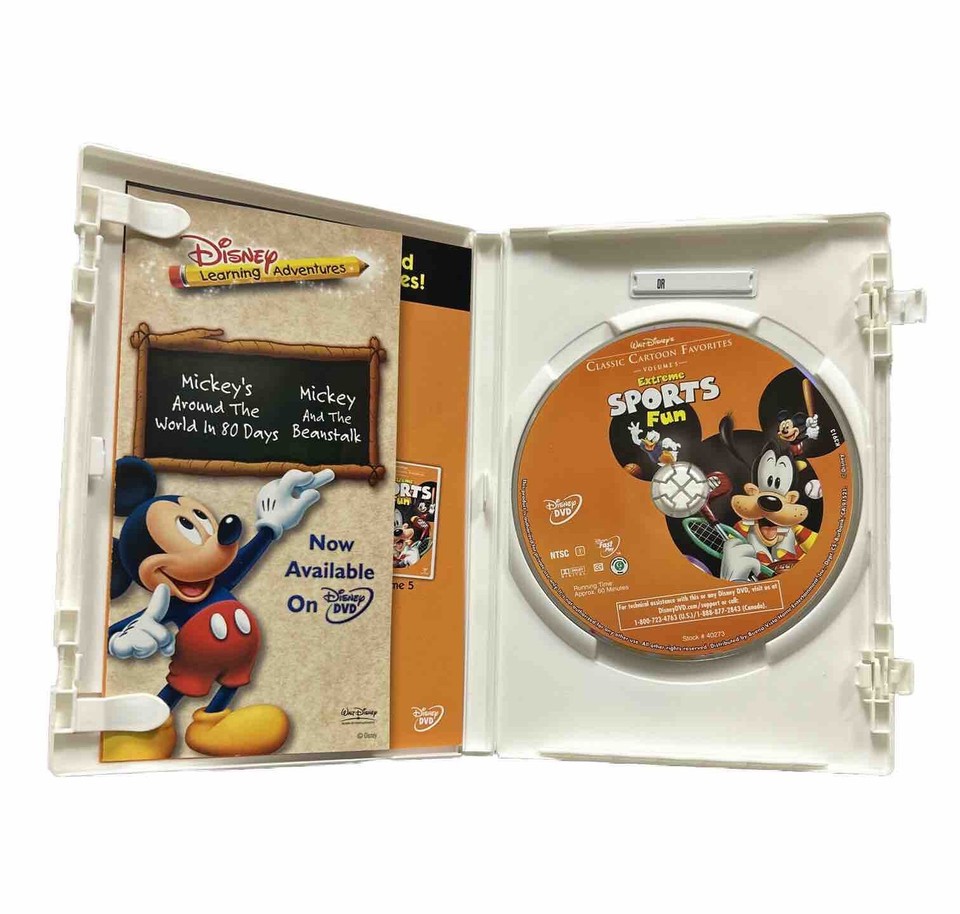 Walt Disney Classic Cartoon Favorites Volume 5 Extreme Sports Fun DVD VERY GOOD 786936284720 eBay