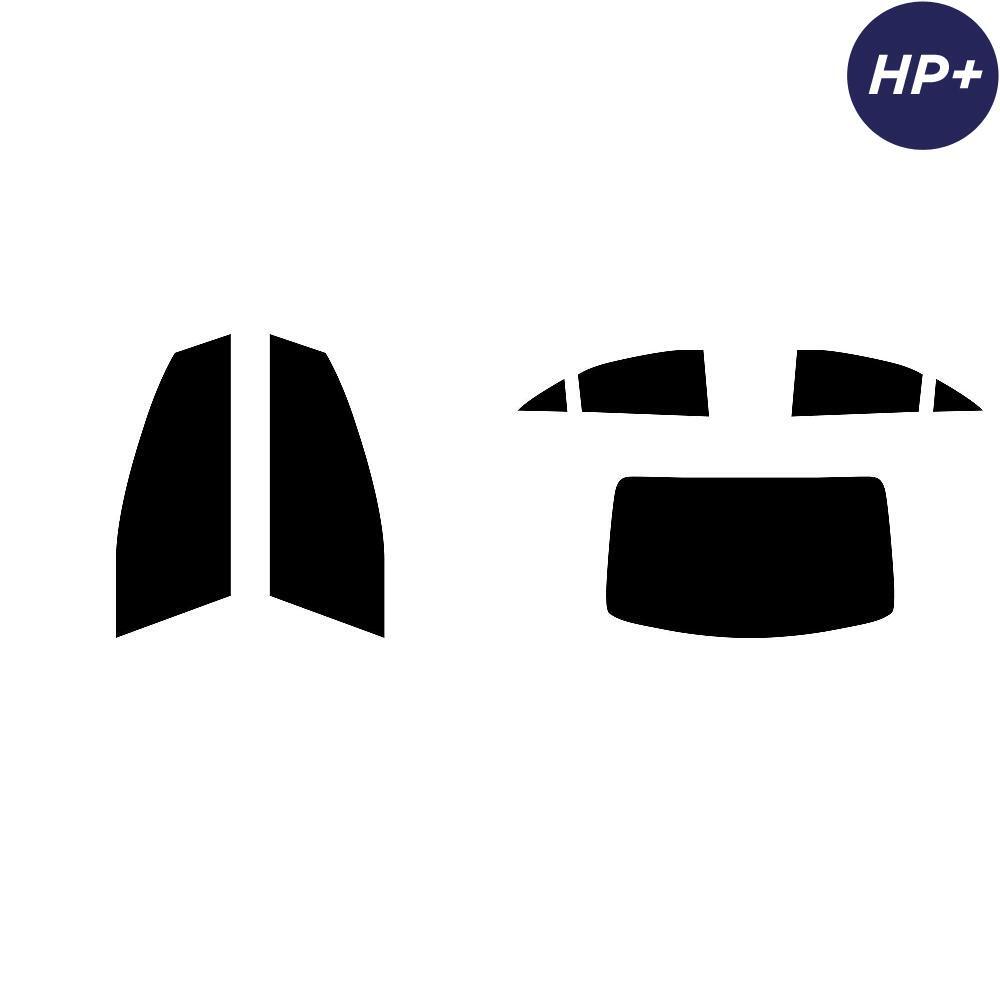 For Mercedes CLS 4-door Saloon 07-11 Carbon Pre Cut Window Tint Full 2-ply HP+