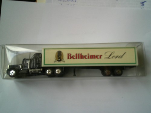 Brauerei Bellheimer Lord SZ Kenworth W900B in PVC Box