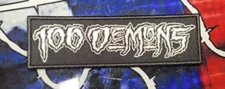 EMBROIDERED 100 DEMONS METALCORE BAND PATCH (Please Read Ad)