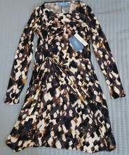 Designer Dress Simply Vera Small Long Sleeve Wrinkle Resistant Business Attire