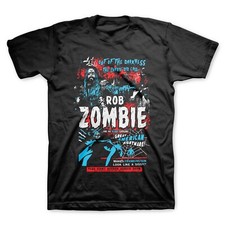 ROB ZOMBIE cd lgo CALL OF THE ZOMBIE Official SHIRT LRG New hellbilly deluxe