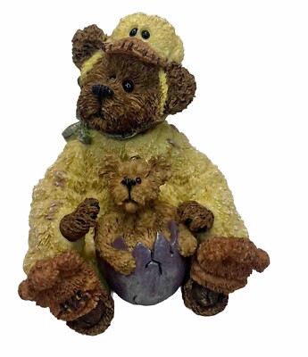 Quackenwaddle and Lil' Crackles Boyds Bears Special Occasion Figurine Easter