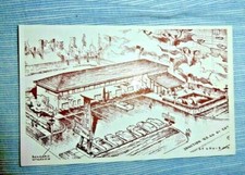 VINTAGE CARD WESTWARD MOTEL JUNCTION US 66 61 & 67 ST. LOUIS MO 1950's