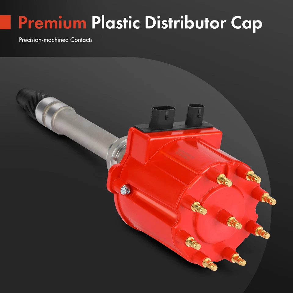 Distribuidor de encendido para GMC C1500 C2500 K1500 Jimmy Yukon Pontiac con tapa y rotor Foto 4 de 4