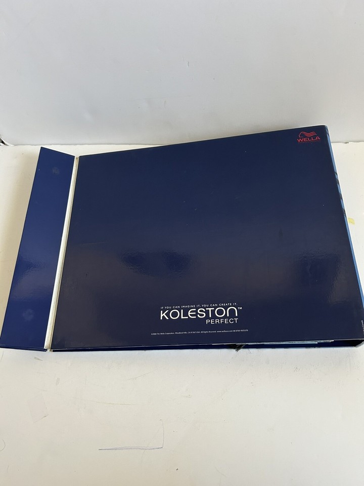 Wella Koleston Perfect Professional Hair Color Swatch Book Used eBay