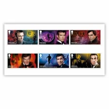 Royal Mail - James Bond - Set of 6 stamps - Mint