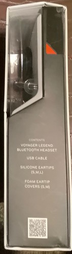 Plantronics Voyager Legend Bluetooth Headset w/ Voice Command Black .New Sealed - 第 4/7 張圖片