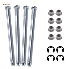 Door Hinge Pins and Bushing Kit 2 Door 4 Pin Fit for 94 - 04 Chevy S10 GMC S15 S