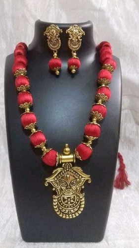 Ethnic elegant Indian Golden Oxidized 