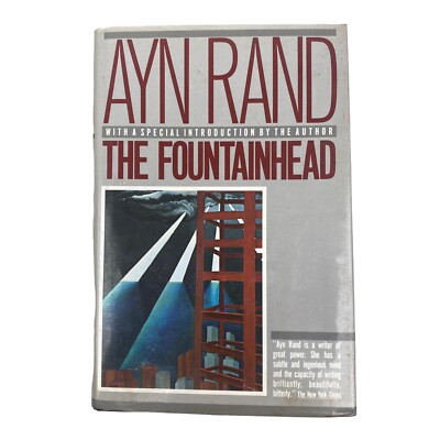 The Fountainhead by Ayn Rand 1986 1st Scribner Edition