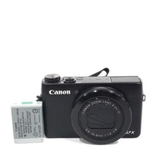 Canon Digital Camera PowerShot G7X Black 4.2x Optical Zoom 1.0" Sensor PSG7X