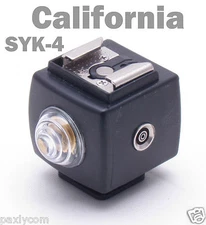 SEAGULL SYK-4 Hot Shoe Flash Slave Trigger with PC Sync SYK4 Remote Controller 