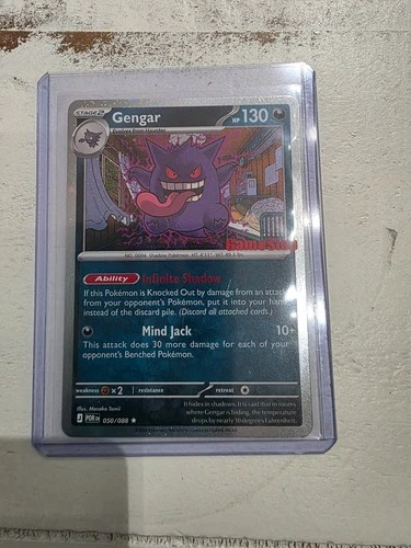 Gengar (Cosmos Holo) (Gamestop Exclusive) 050/088 Miscellaneous Cards & Products