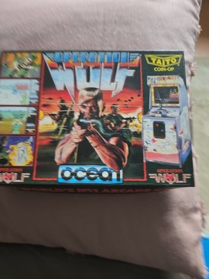 Operation Wolf Amiga 500 Atari ST Spiel Ocean Big Box Vintage 