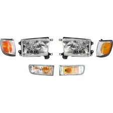 Headlight Corner Light Kit For 1999-2002 Toyota 4Runner Left and Right with Bulb