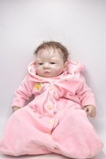 Ashton-Drake Reborn Baby Doll Olivia by Olivia Stone 50cm, Vinyl Limbs, Cloth