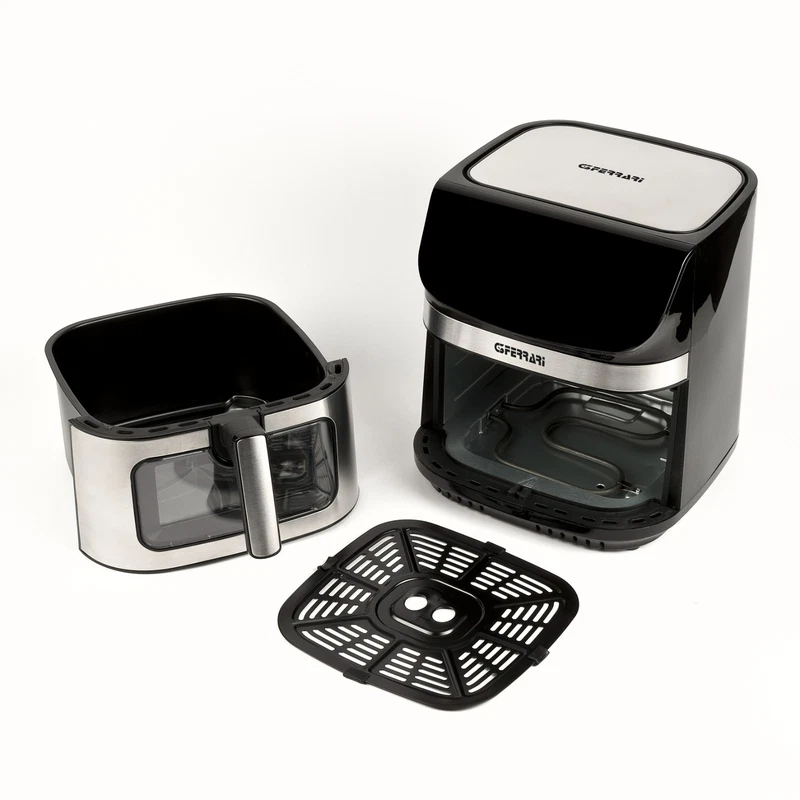Friggitrice ad Aria DOPPIA RESISTENZA Digitale 12 Programmi 9 LITRI 2,4 Kg, fotografia 5 di 12