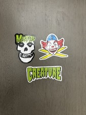 Skateboarding Vinyl Sticker Lot 3 Stickers punk goth