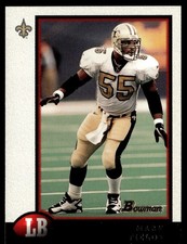 1998 Bowman Mark Fields New Orleans Saints #160