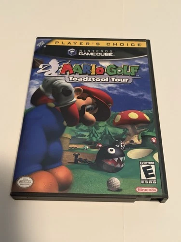 Mario Golf: Toadstool Tour (Nintendo GameCube, 2003) No Manual Disc Is Mint